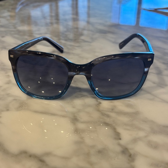 Banana republic two tone blue/brown Sunglasses - Picture 1 of 7